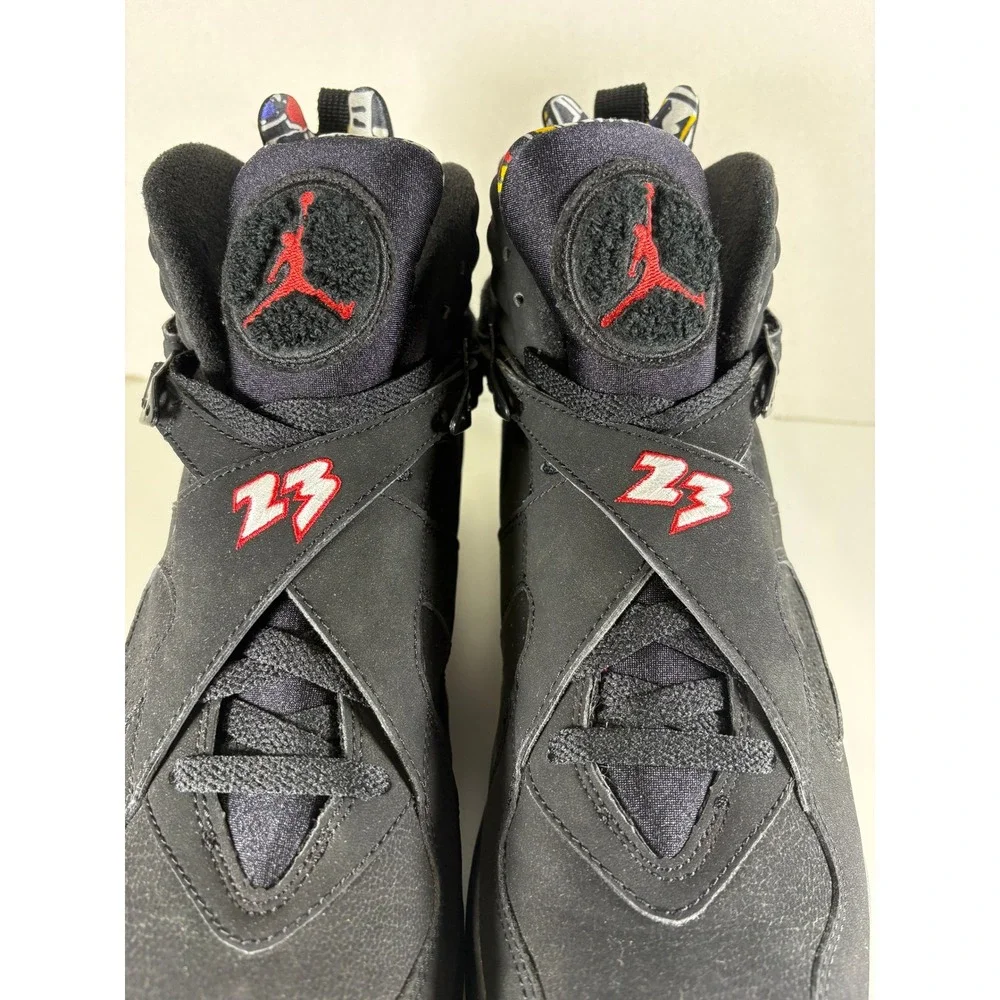 Nike Air Jordan 8 Retro Playoff Black Red Concord 305381-061 Mens Sneakers